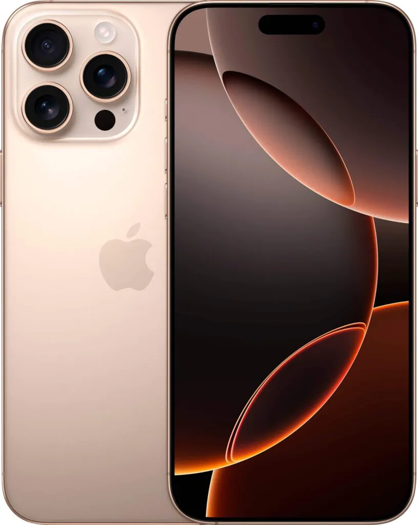 Apple iPhone 16 Pro Max A3084 (Fully Unlocked) 256GB Desert Titanium (Very Good)