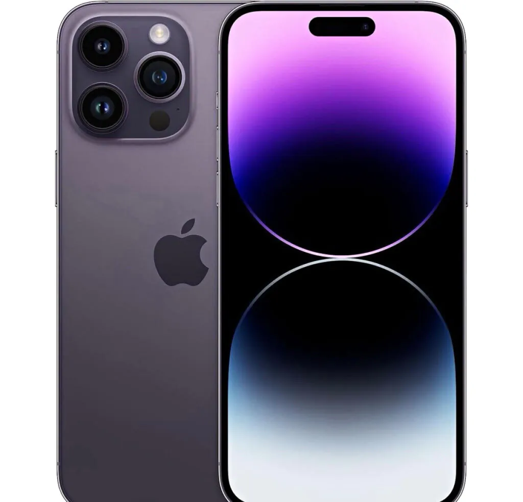 Apple iPhone 14 Pro Max 512GB Purple AT&T 6.7in 5G 48MP Open Box