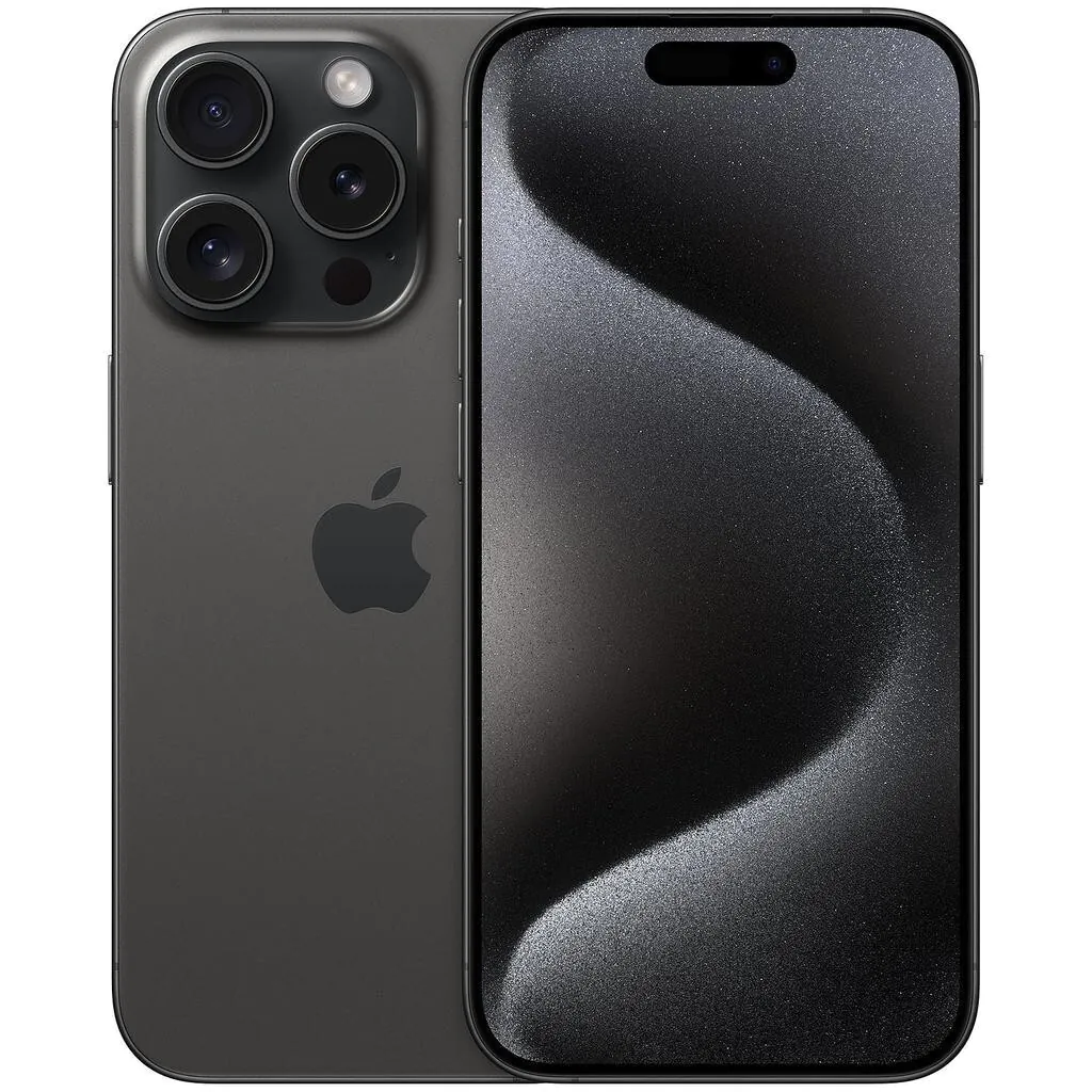 Apple iPhone 15 Pro 1 TB unlocked Black titanium COLOR