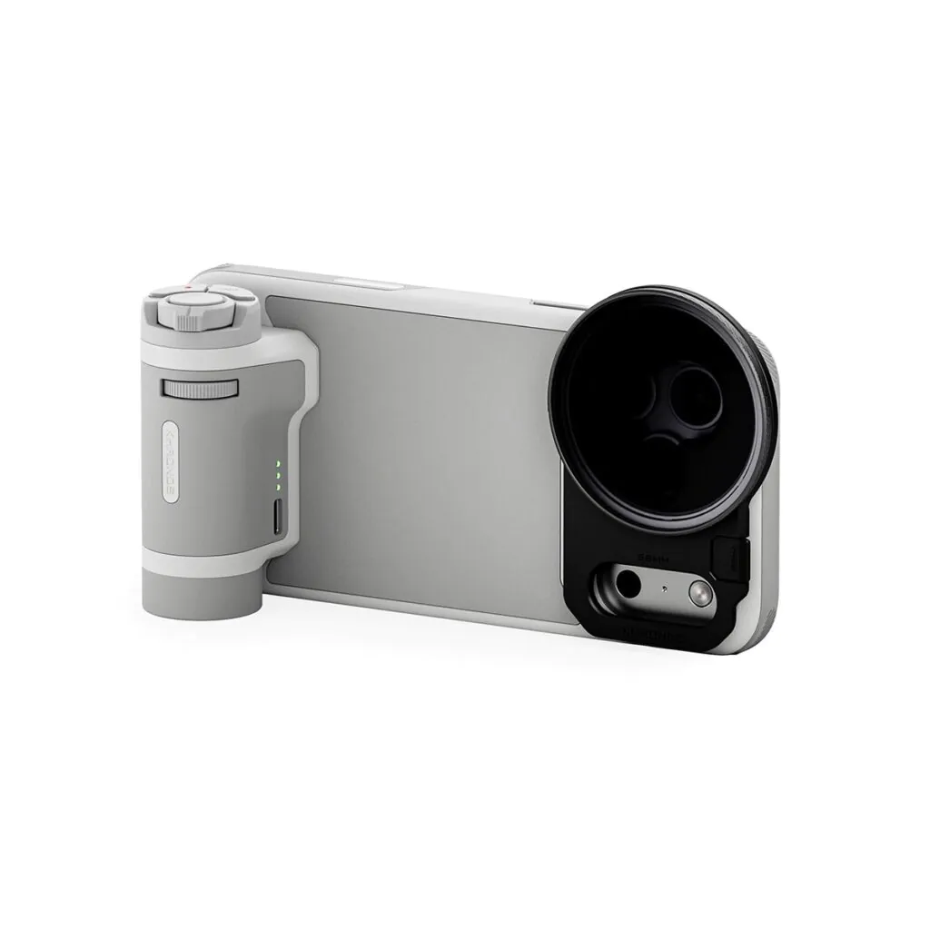 Tilta Khronos Lite Mobile Creator Kit for Apple iPhone 17 Pro Max, Light Gray