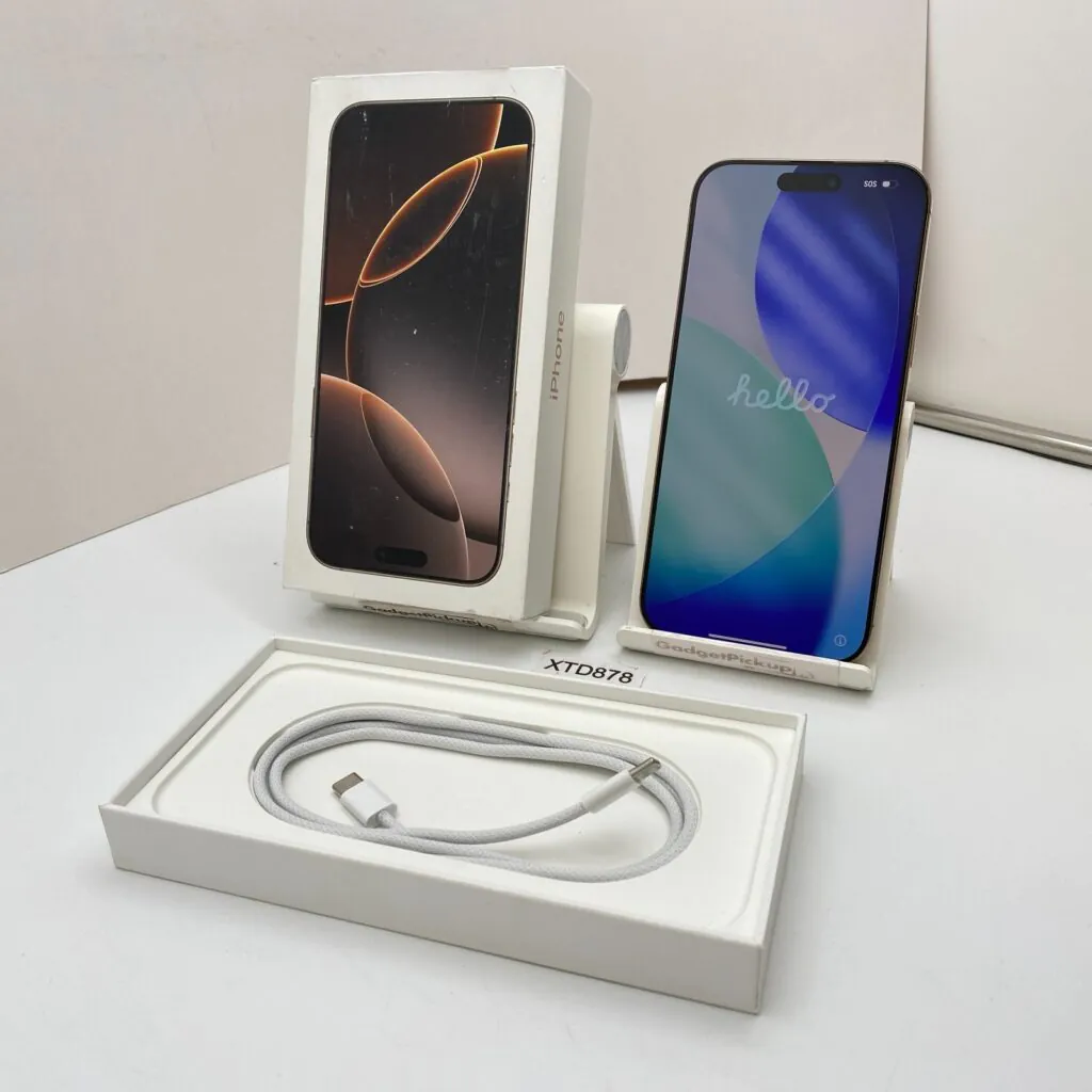 Apple iPhone 16 Pro Max – 256GB – Desert Titanium (Unlocked) – Open Box