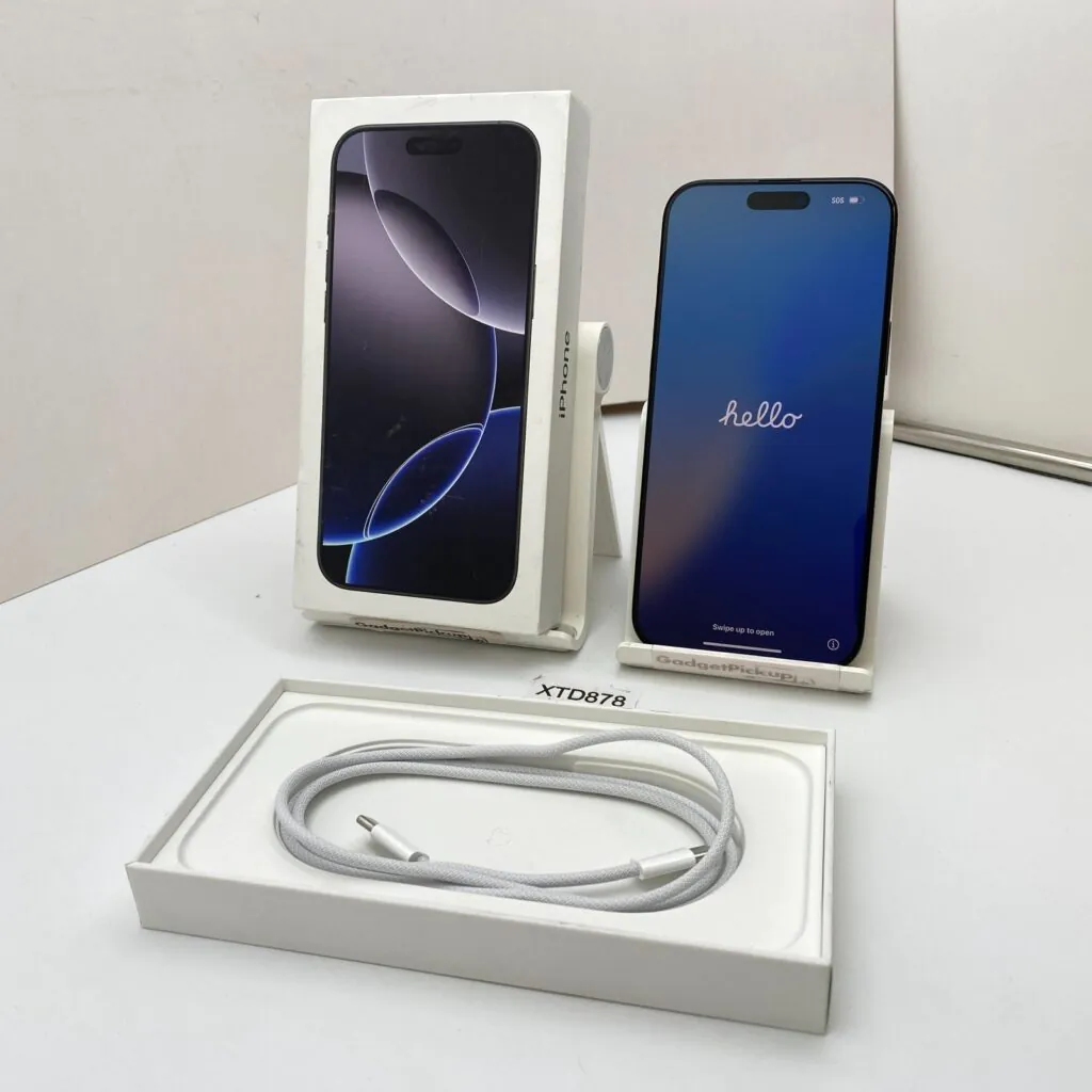 Apple iPhone 16 Pro Max – 1TB – Black Titanium (Unlocked) – Open Box