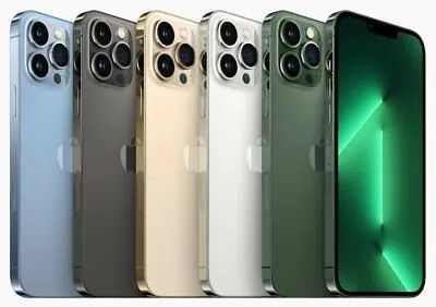 Apple iPhone 13 Pro 128GB A2483 Unlocked Very Good Condition All Colors