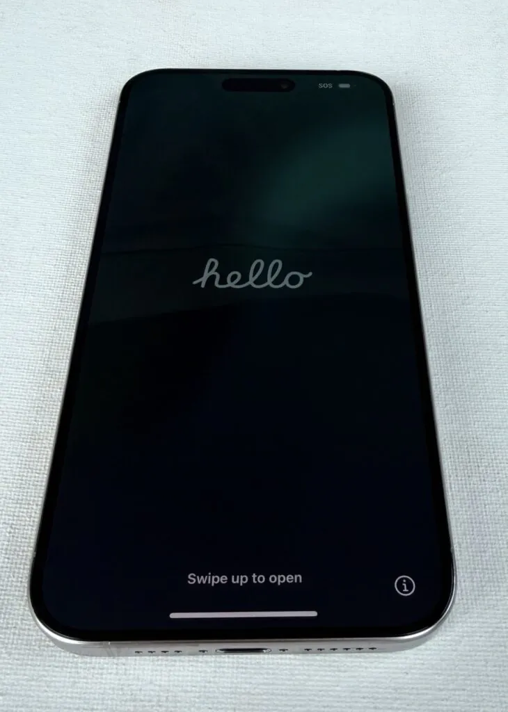 Apple iPhone 15 Pro Max – 256GB – Natural Titanium (FACTORY UNLOCKED) PRSITINE