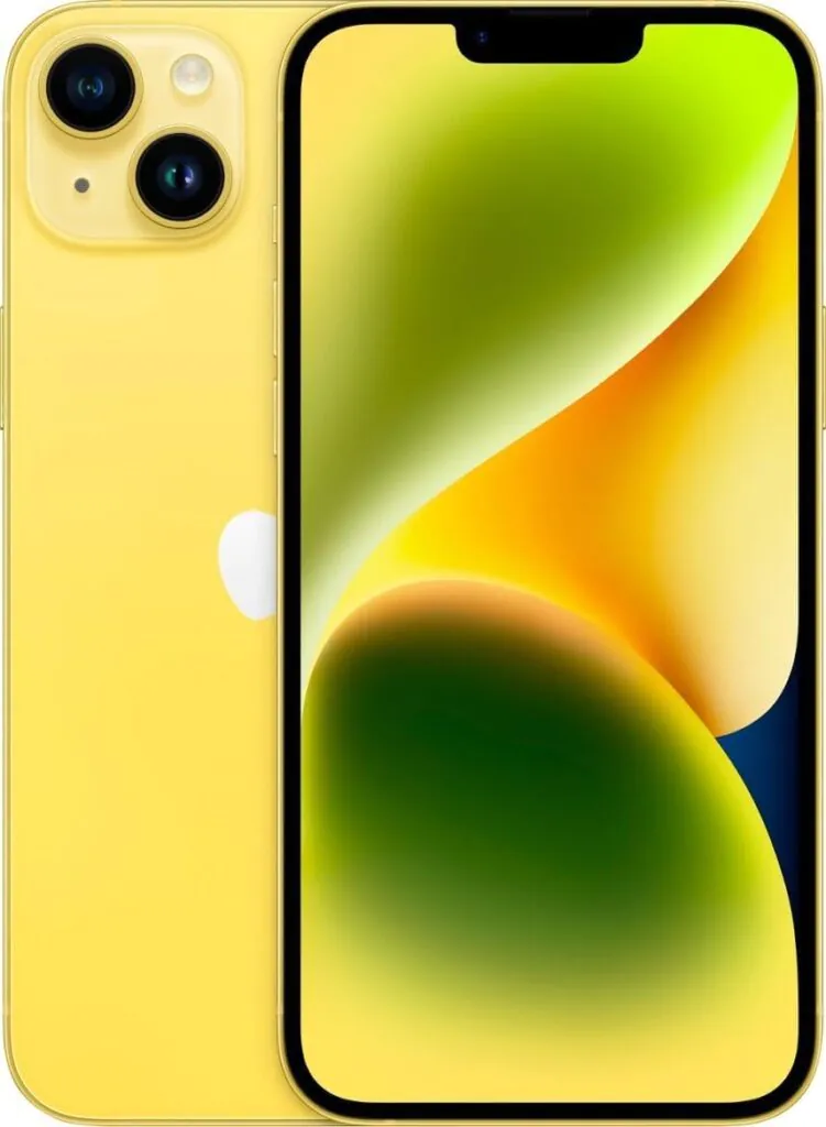 Apple iPhone 14 Plus A2632 – Factory Unlocked – 128GB Yellow – Good Condition
