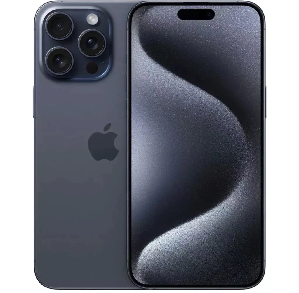Apple iPhone 15 Pro Max 512GB Blue Titanium Unlocked – Premium