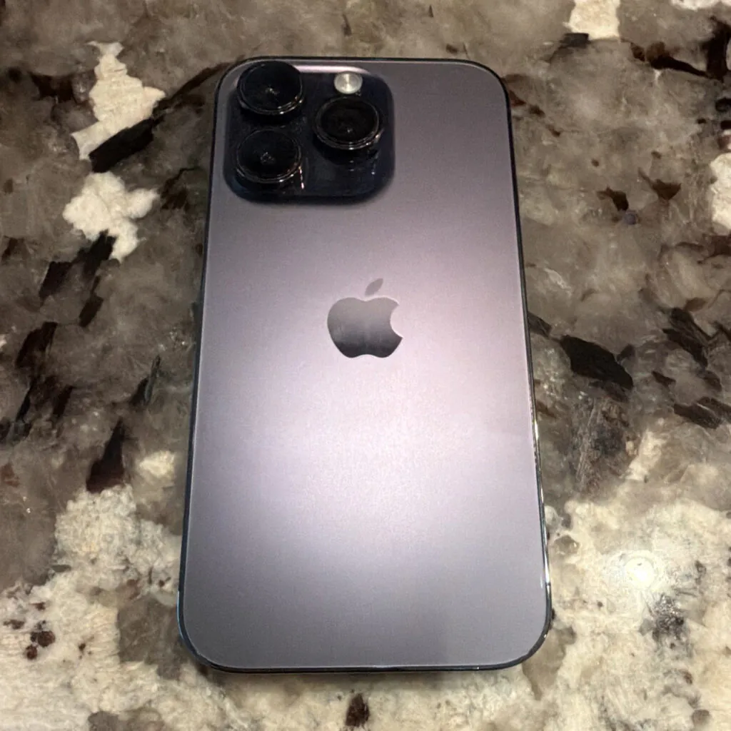Apple iPhone 14 Pro 128GB Purple 48MP A16 iOS GSM Wi‑Fi NFC A2650