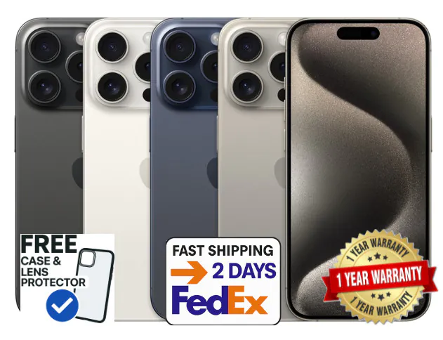 Apple IPhone 15 Pro max  256GB – For specific network see list