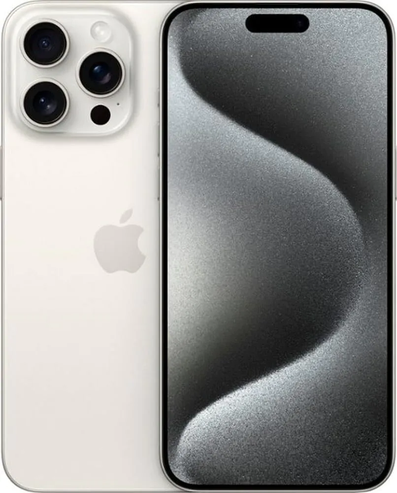 Apple iPhone 15 Pro Max – 512GB – White Titanium – Unlocked – Excellent