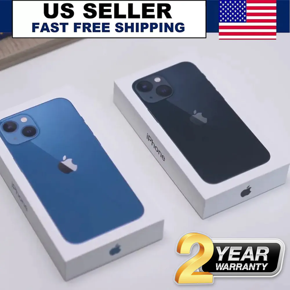 New in Sealed Box Apple iPhone 13 MINI 128/256 Factory Unlocked for All Carrier