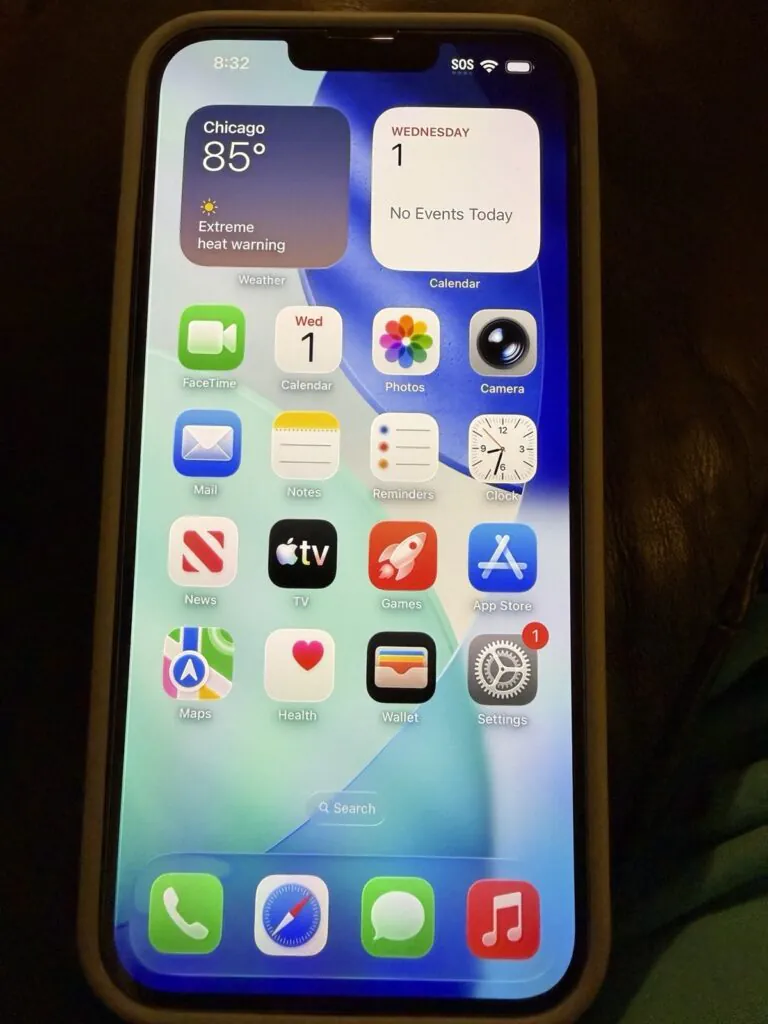 Apple iPhone 13 Pro Max 256GB Sierra Blue Unlocked READ