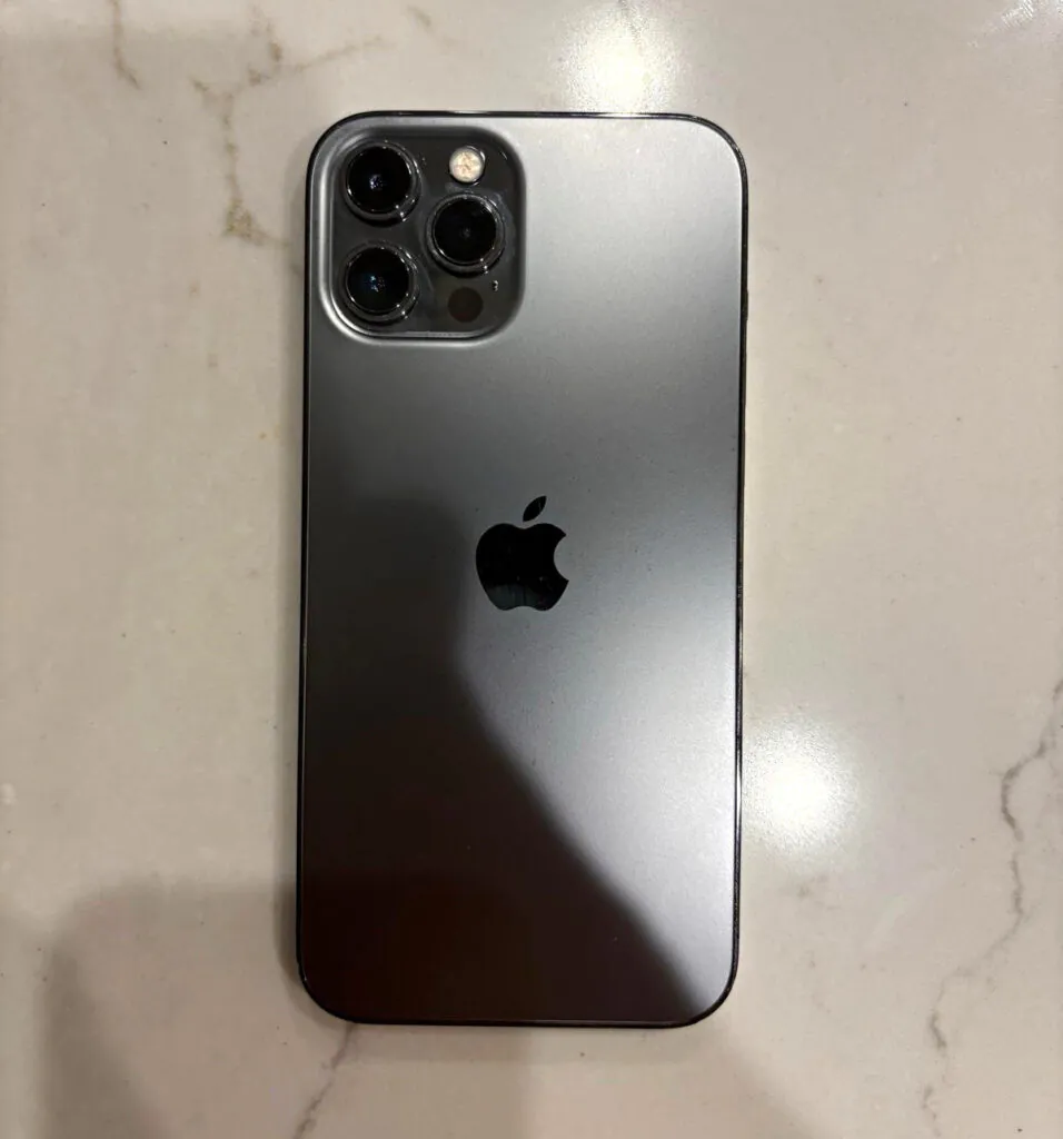 Apple iPhone 12 Pro Max 128GB Black AT&T iOS Smartphone 12MP Camera 5G