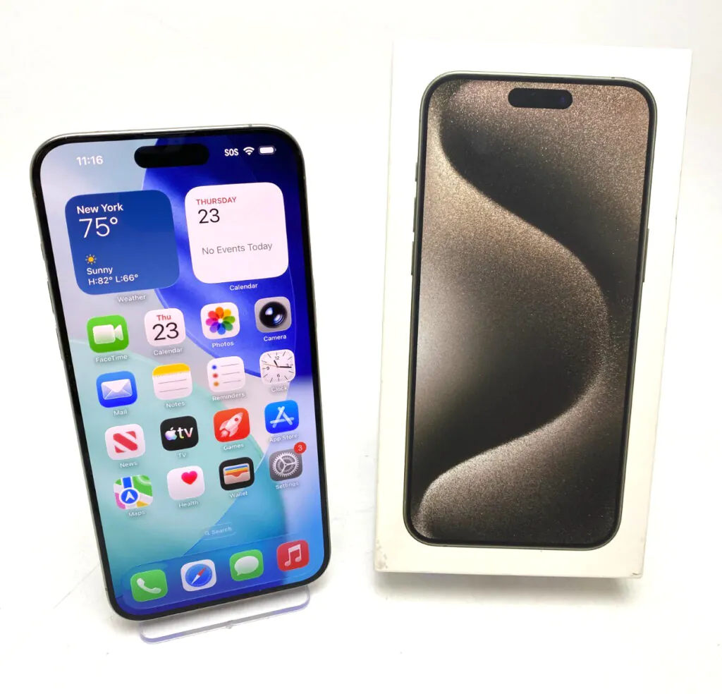 IPHONE 15 PRO MAX A2849 256GB UNLOCKED CDMA + GSM ~MU683LL/A~ OS 26.5 BH 84%