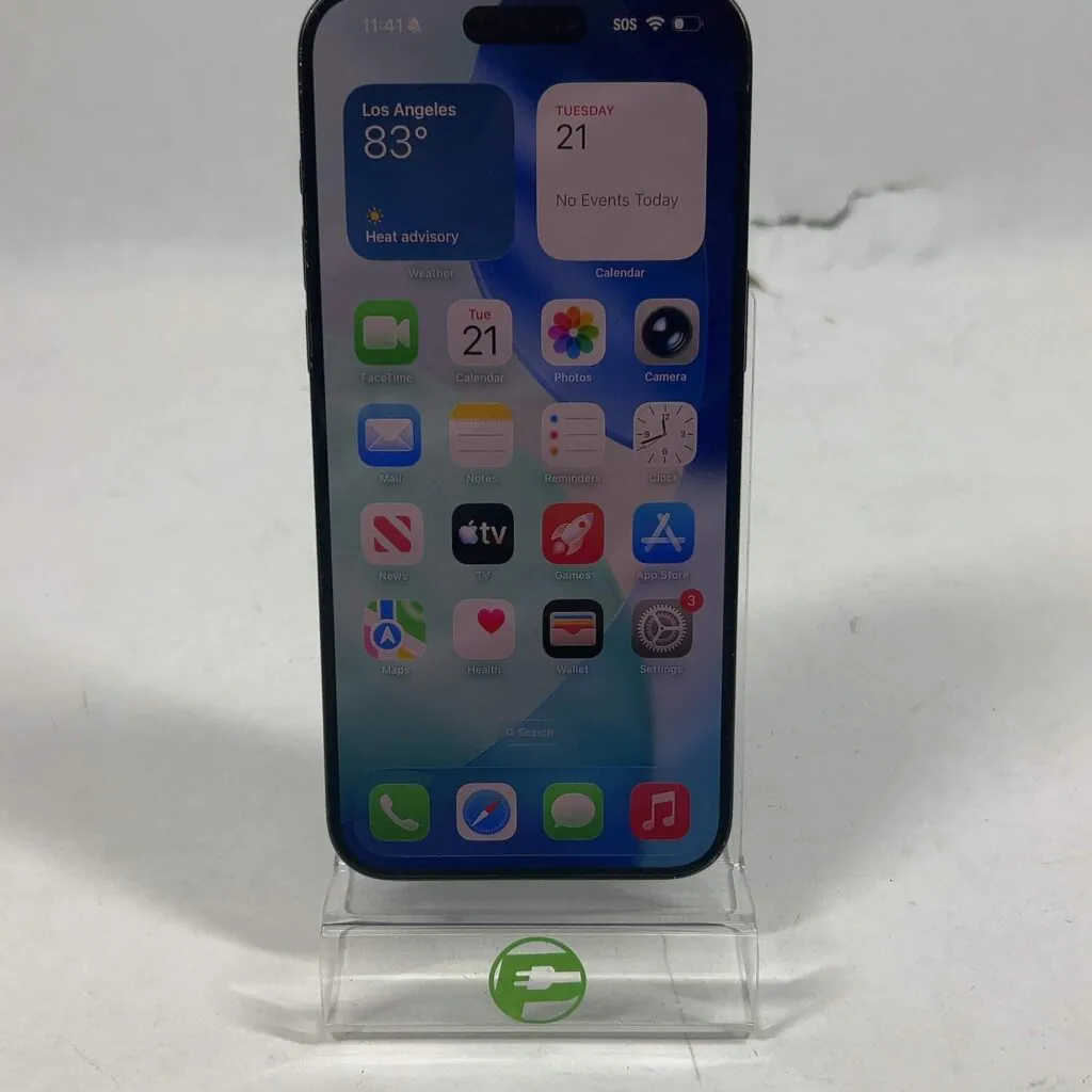 Factory Unlocked Apple iPhone 15 Pro Max 256GB Blue Titanium MU693LL/A