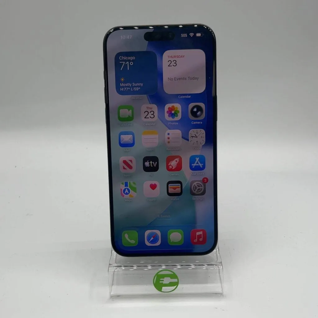 Factory Unlocked Apple iPhone 15 Pro Max 1TB Black Titanium MU6F3LL/A