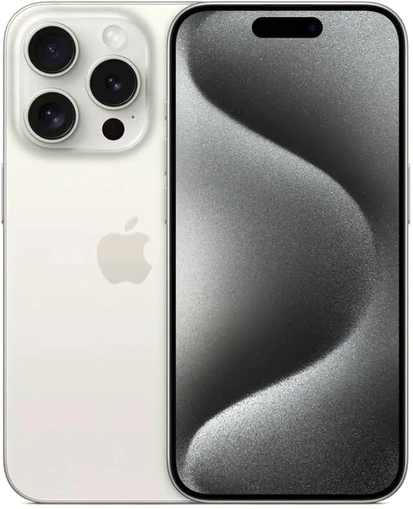 Apple iPhone 15 Pro Max 6.7″ A2849 256GB White (Unlocked) – Excellent (Refb)