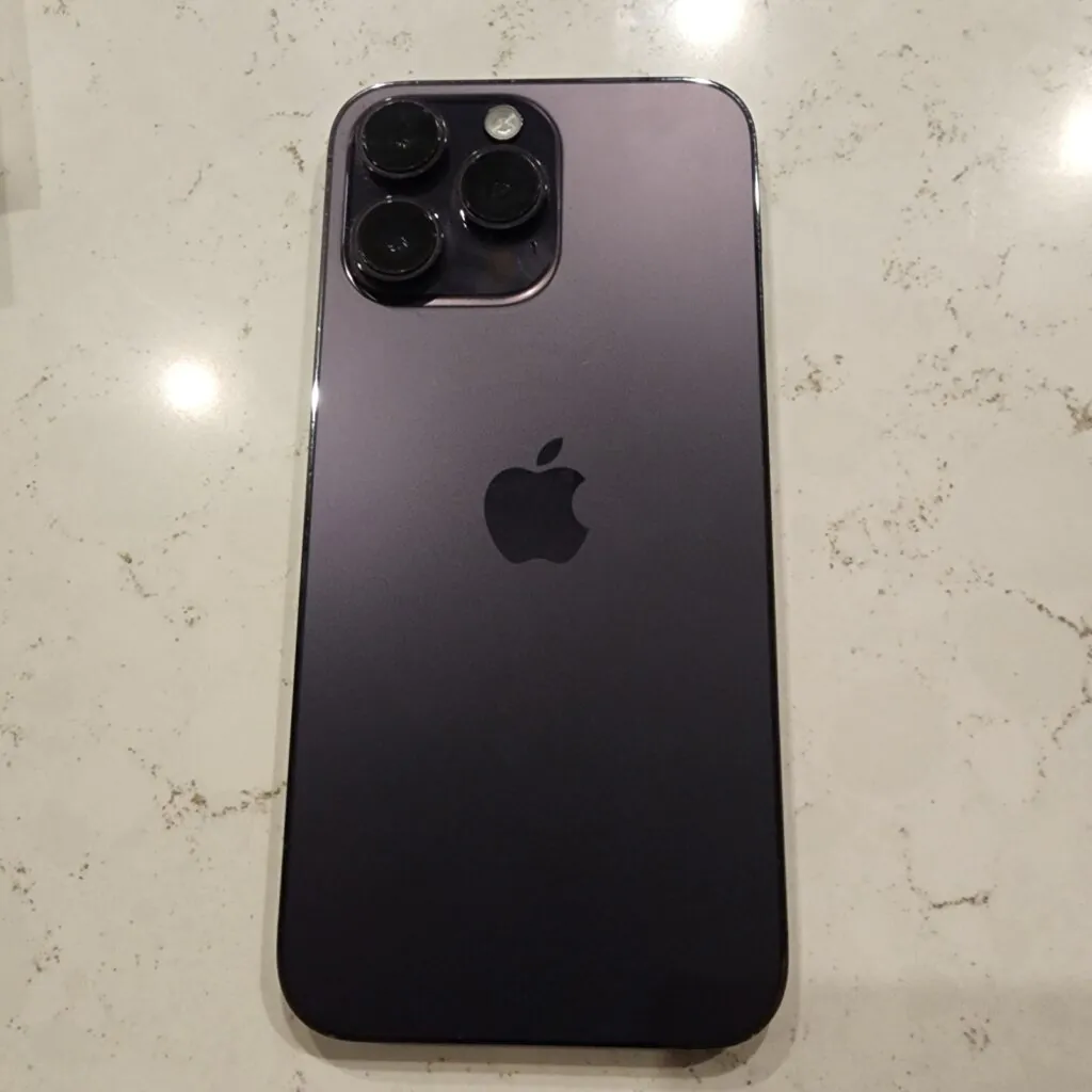 Apple iPhone 14 Pro Max – 256 GB – Deep Purple (Unlocked) Clean Esn