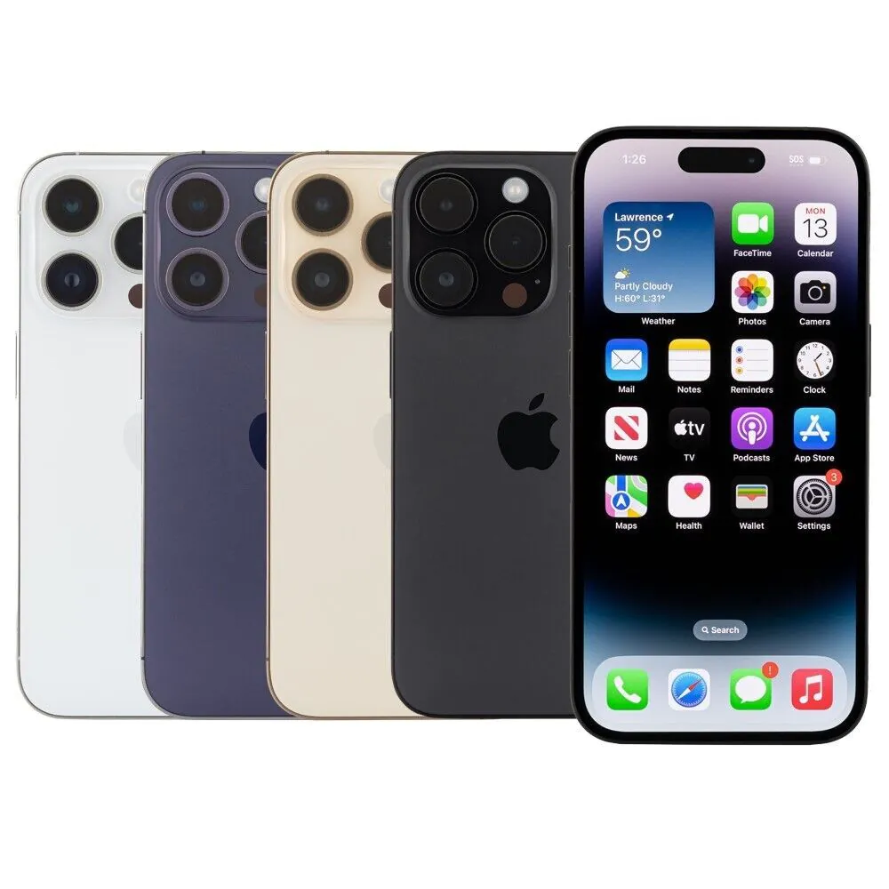 Apple iPhone 14 Pro 128GB 256GB 512GB Verizon AT&T T-Mobile Unlocked (Very Good)