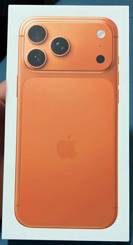 New Sealed Unlocked Apple iPhone 17 Pro Max 6.9-inch A3257 Cosmic Orange 1TB