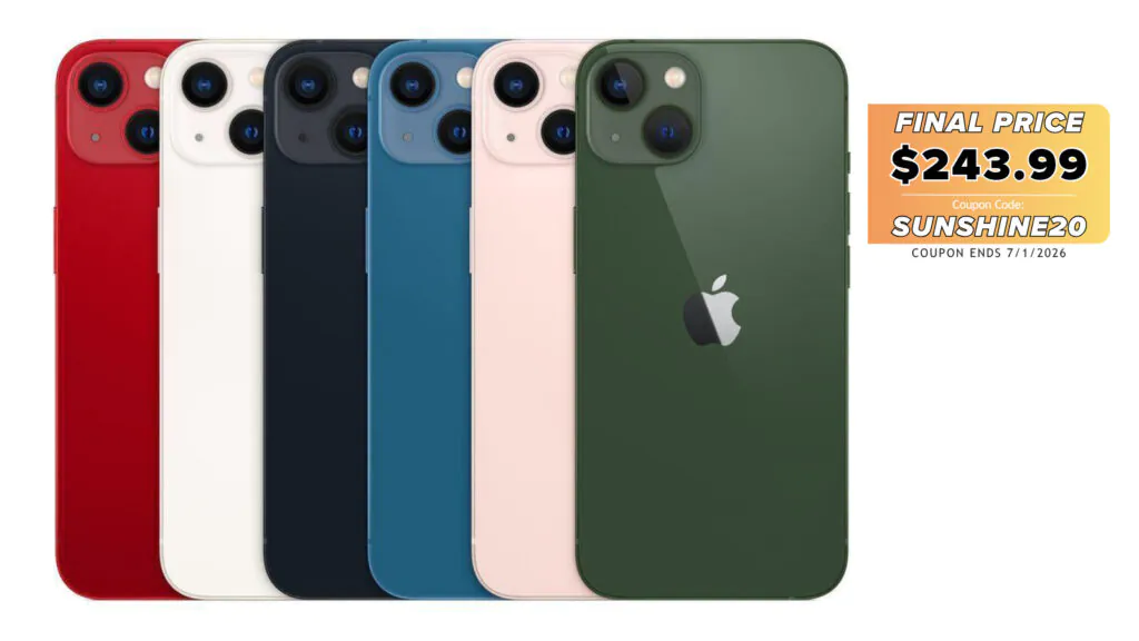 Apple iPhone 13 128GB Good Condition All Colors