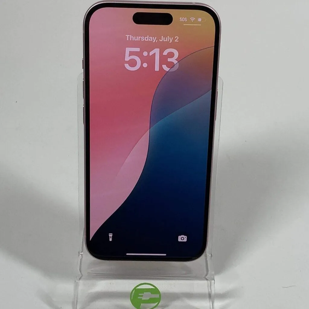 Factory Unlocked Apple iPhone 15 128GB Pink MTLW3LL/A