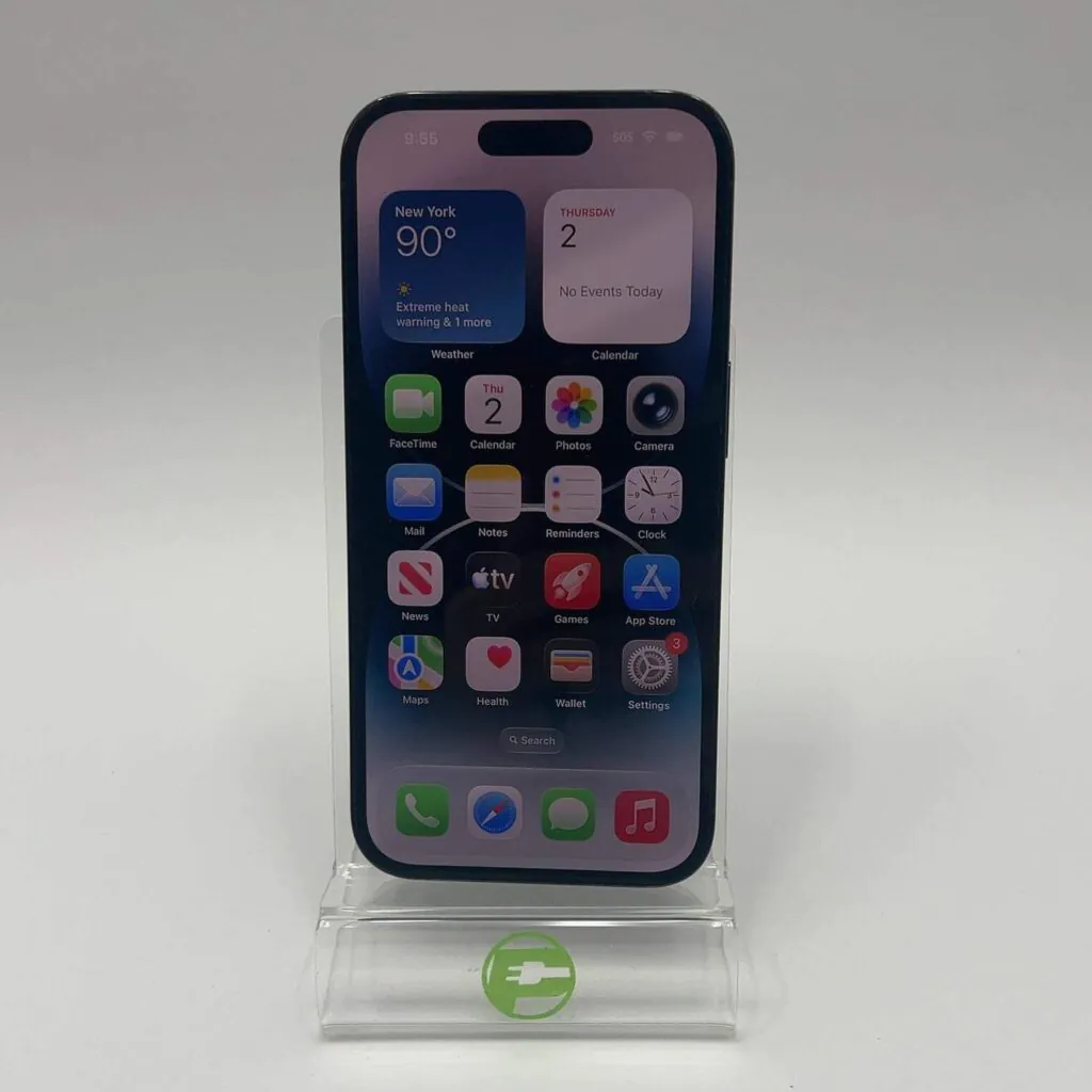 Factory Unlocked Apple iPhone 14 Pro 128GB Space Black MPXT3LL/A