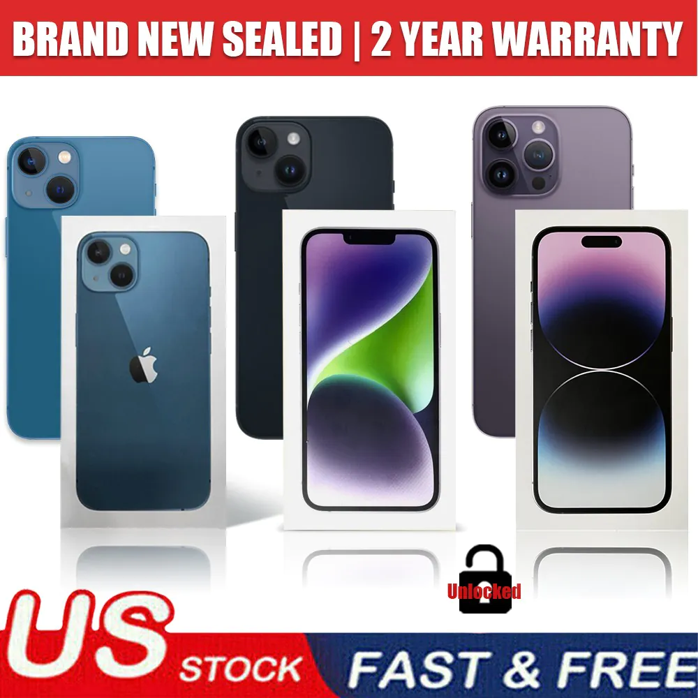 New Apple iPhone 12 Mini/13 Mini/12 Pro Max/14 Pro Max/15 Pro Max/3rdSE Unlocked