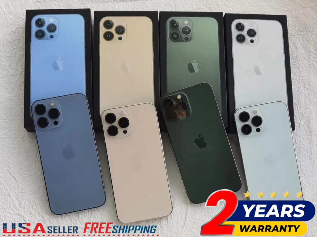 FACTORY NEW SEALED APPLE IPHONE 13 PRO MAX 128/256/512GB UNLOCKED 2 YRS WARRANTY