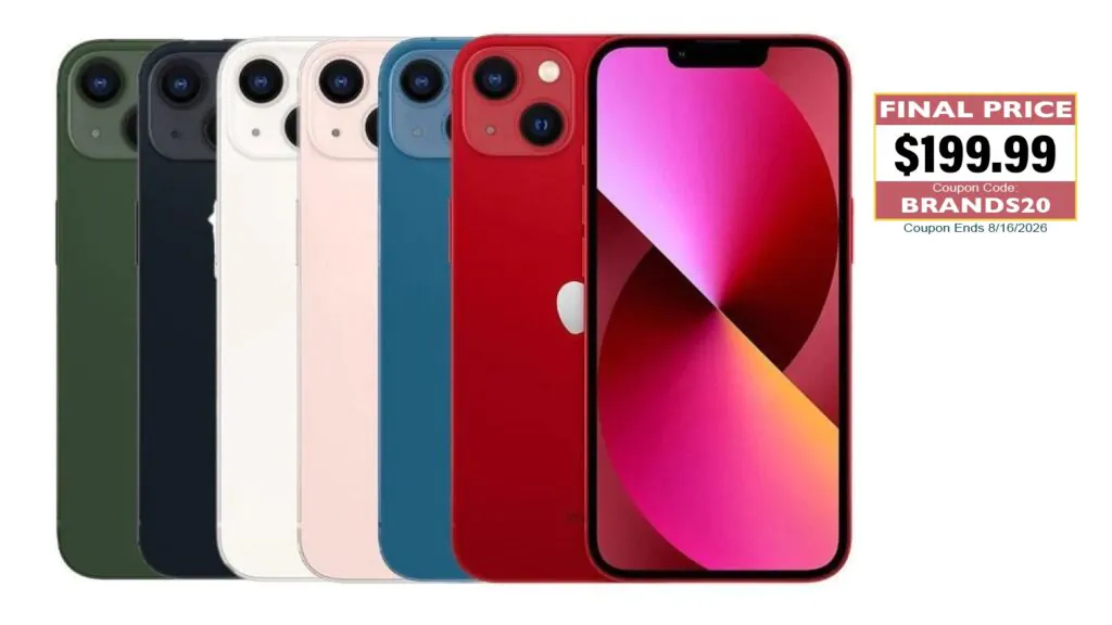Apple iPhone 13 Mini A2628 128GB Unlocked Good Condition All Colors