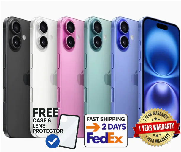 Apple IPhone 16 Plus 128GB FOR Spectrum/ Xfinity/ US Cellular