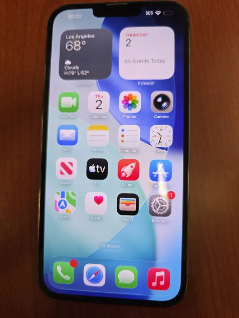 iPhone 13 Pro Max 128gb Unlocked 75% BH