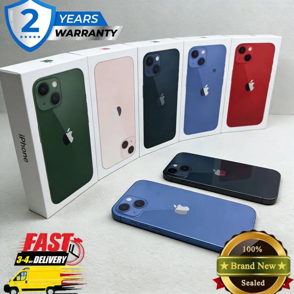 🔥New Sealed Box Apple iPhone 13 MINI A2481 128/256/512 Factory Unlocked Phone