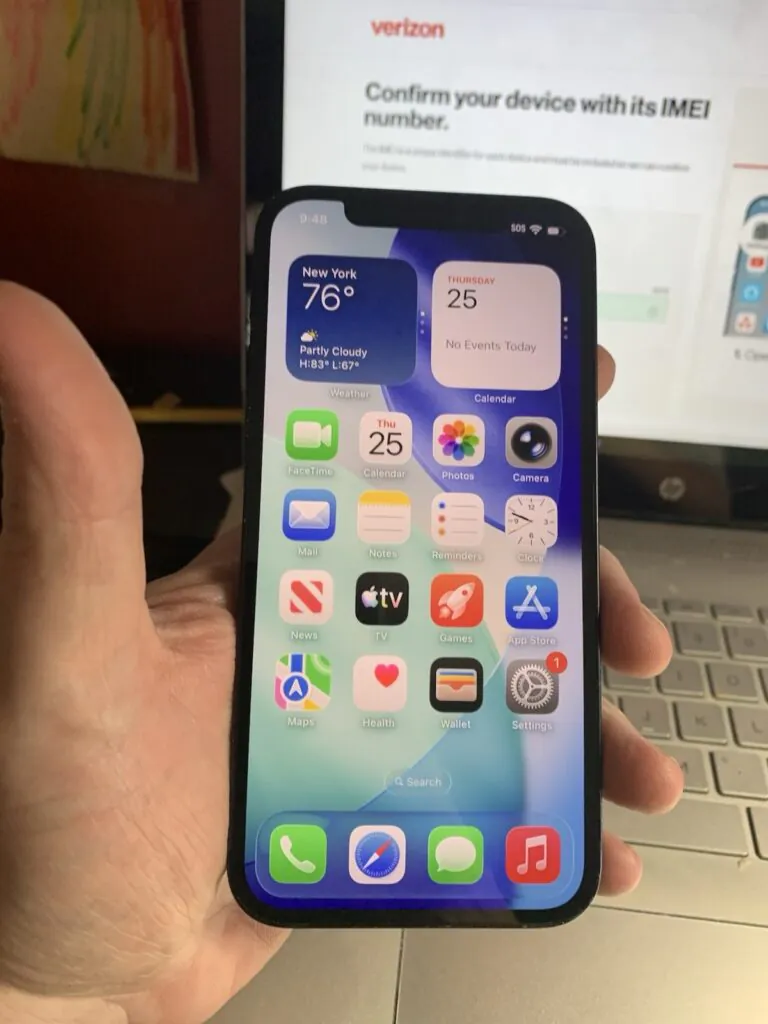 iPhone 12 128gb Unlocked batt health 79