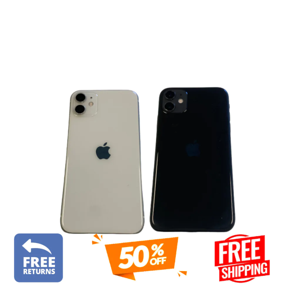 Apple iPhone 11 64GB 128GB Unlocked Verizon At&t T-Mobile Smartphone Black/Whit
