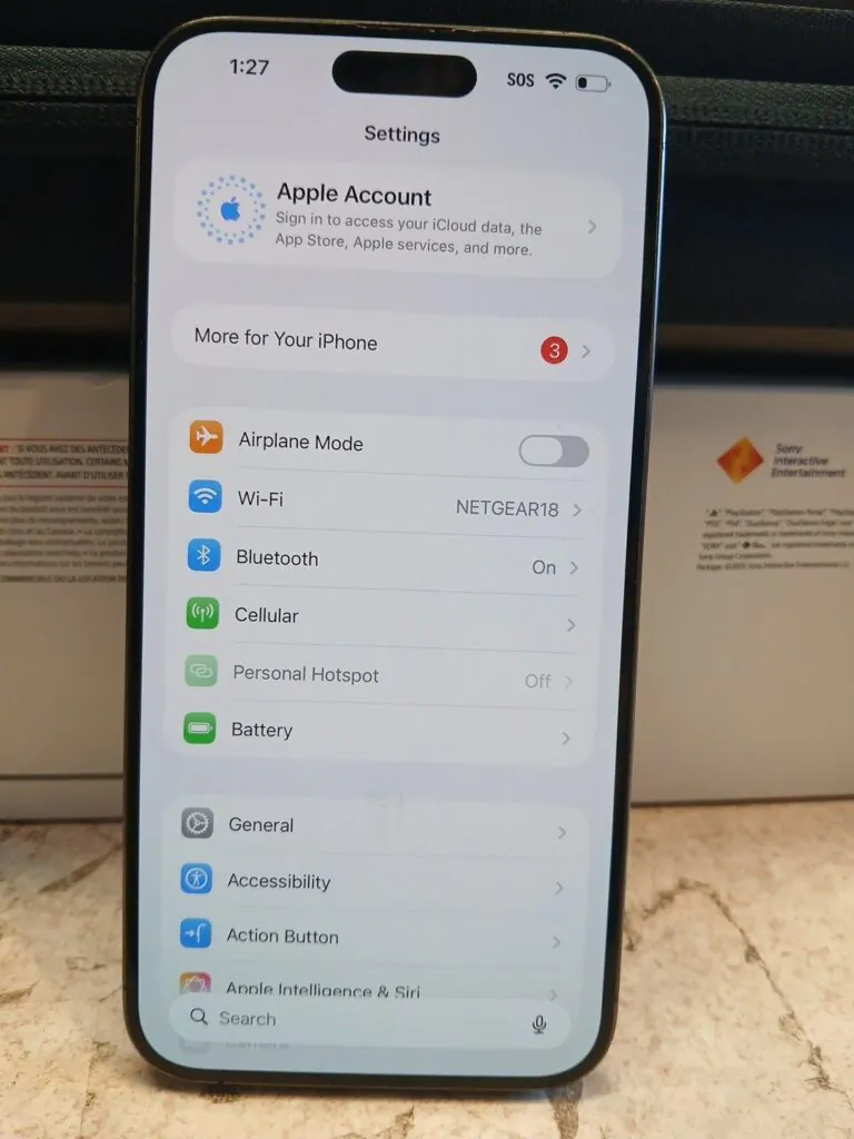 Apple iPhone 15 Pro Max 512GB 26.5.2 Natural Titanium MU6D3LL/A UNLOCKED