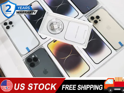 FACTORY New Apple iPhone 14 PRO MAX 128/256/512GB UNLOCKED ALL COLORS&CARRIER US