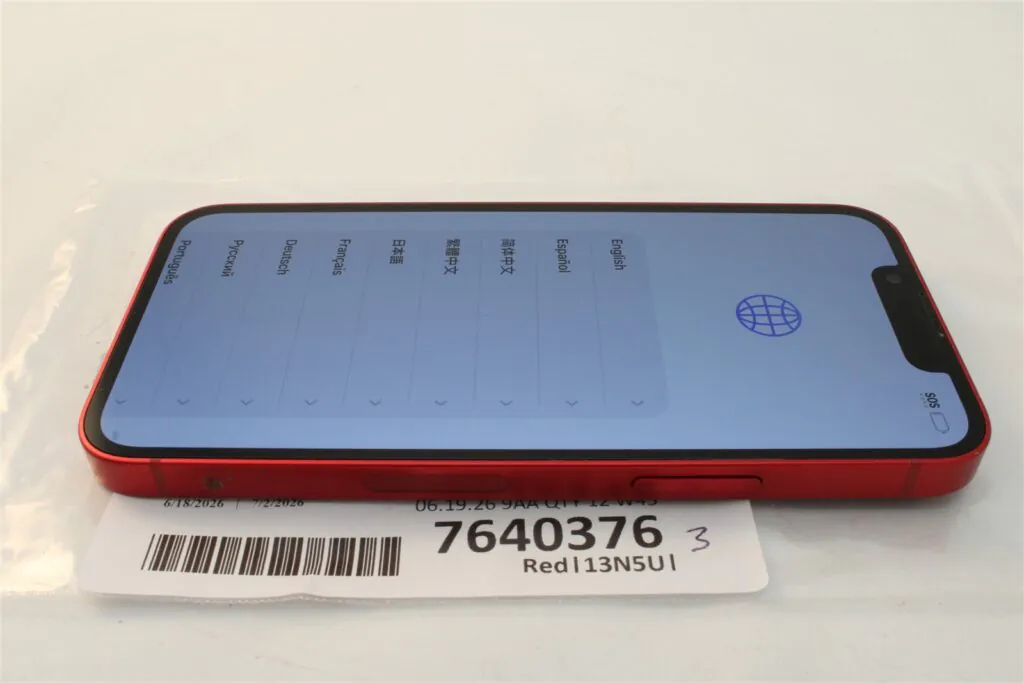 Apple iPhone 13 mini 512GB Red – Unlocked AT&T T-Mobile Verizon GSM 7640376