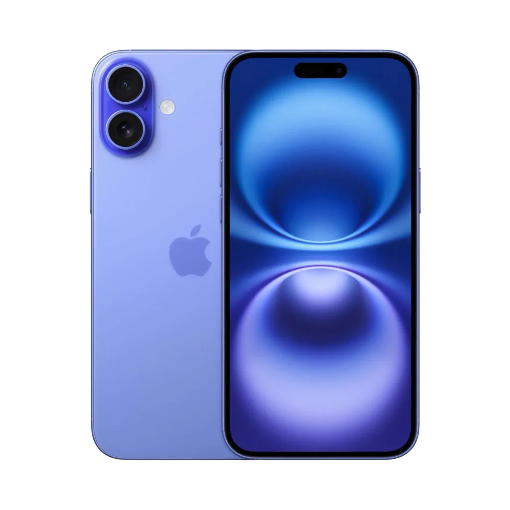 Apple iPhone 16 Plus 128GB Blue Unlocked 6.7in 5G Wi-Fi 8GB A18 12MP