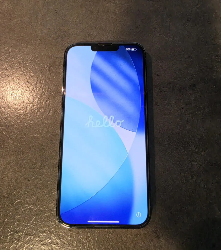 Apple iPhone 13 Pro Max 128GB Sierra Blue, Unlocked Used
