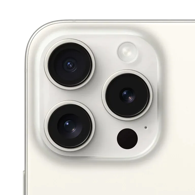 Apple iPhone 15 Pro A2848 Unlocked 128GB White Titanium Good