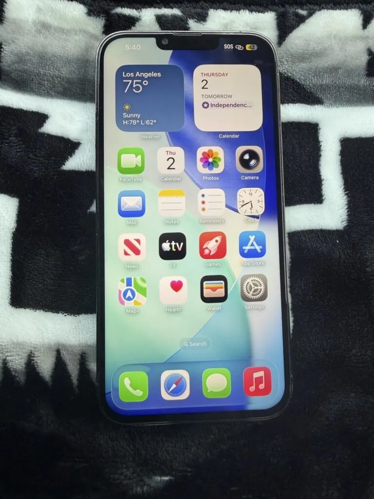 Apple iPhone 13 Pro Max 128GB Green Camera Issues