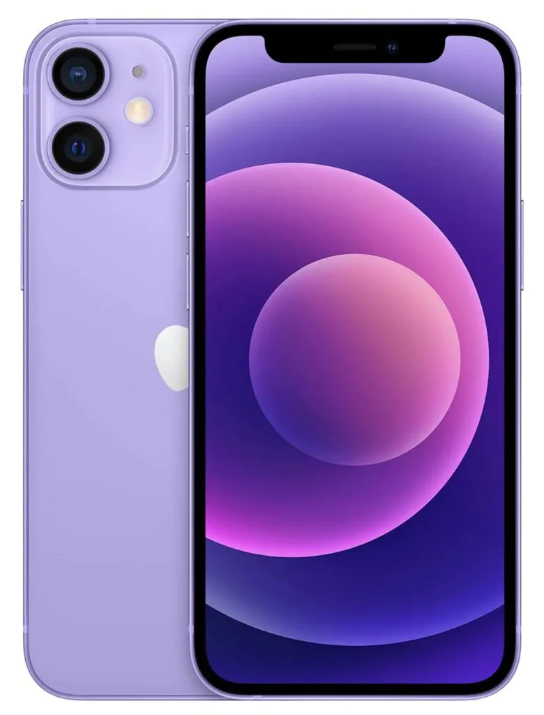 Apple iPhone 12 mini, Fully Unlocked | 64 GB, Purple, 5.4 in | A Grade | A2176