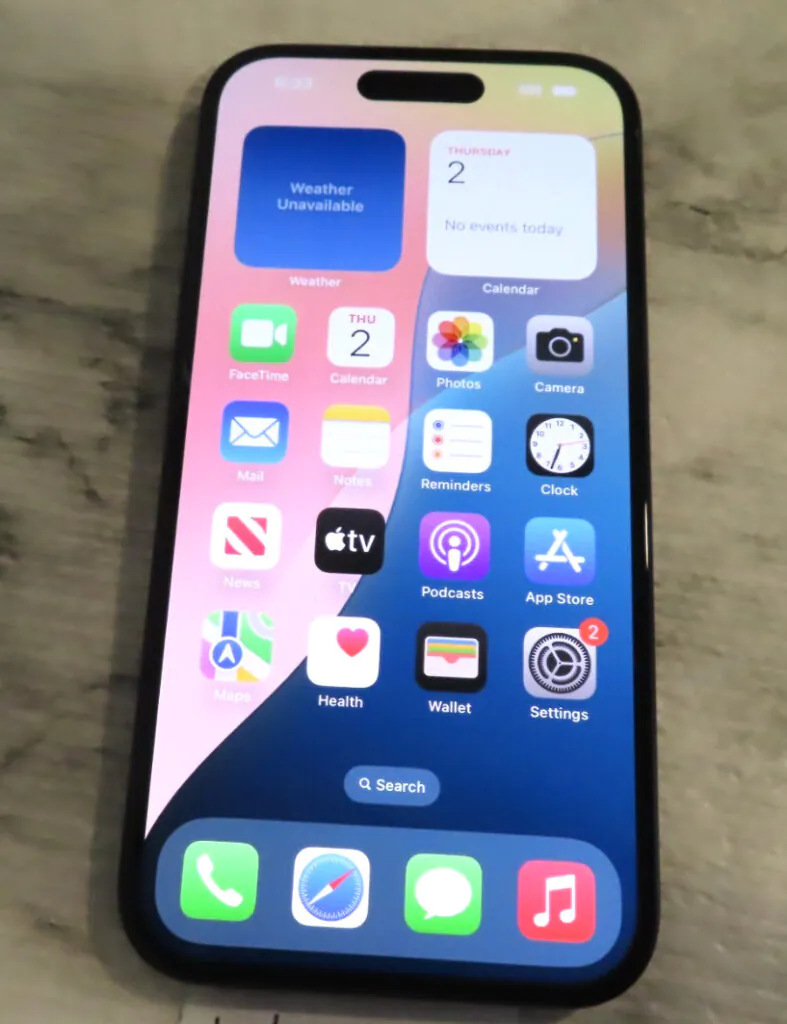 Apple Iphone 15 128GB (AT&T ONLY) CHECK IMEI good used original 100% BH