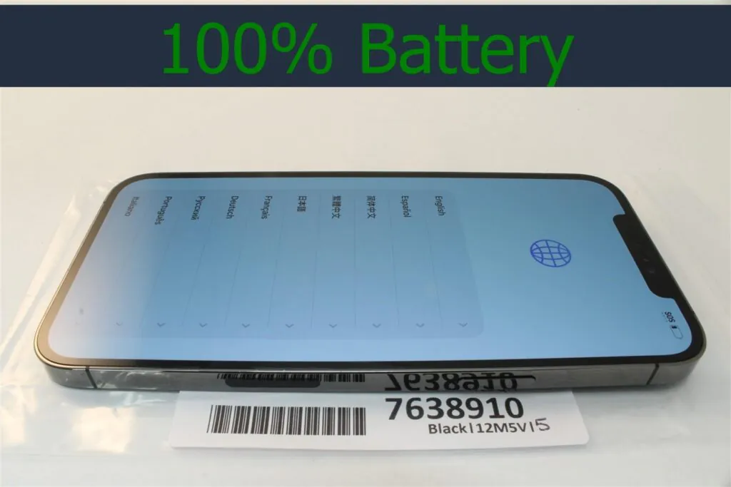 Apple iPhone 12 Pro Max 512GB Black – Verizon  Smartphone w/ 100% batt! 7638910