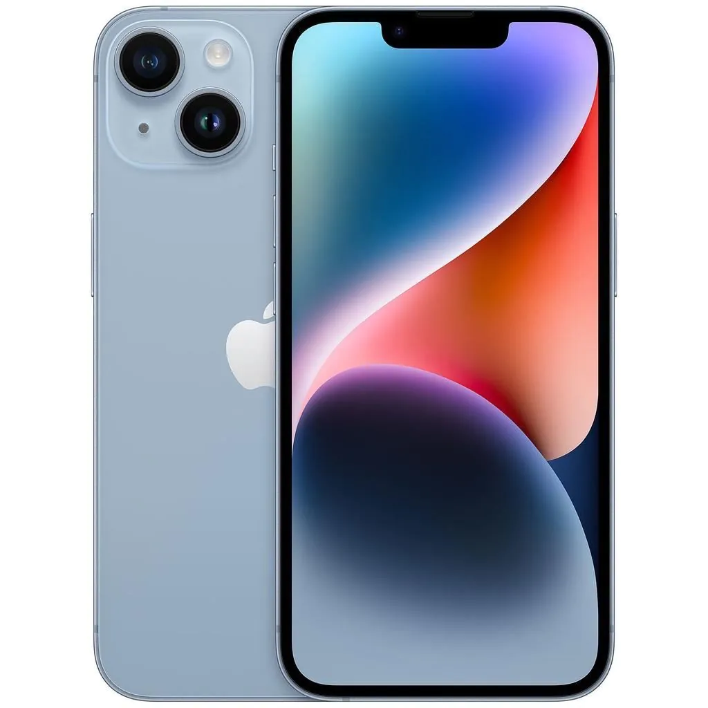 New Apple iPhone 14 Plus Blue A2632 128GB Factory Unlocked All Mobile Carriers