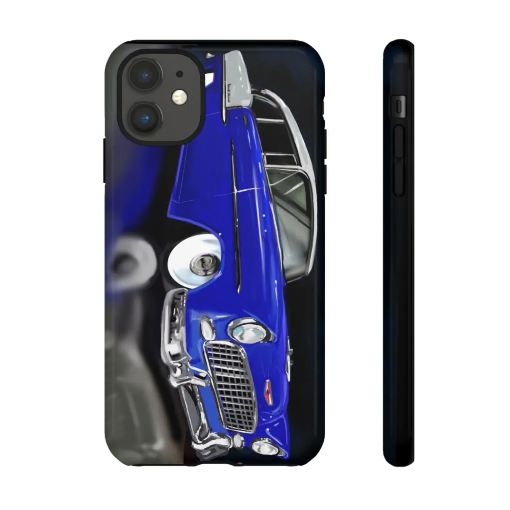 55 Chevy Bel Air iPhone 17 16 15 14 13 12 11 Pro max Samsung Galaxy Pixel Tough