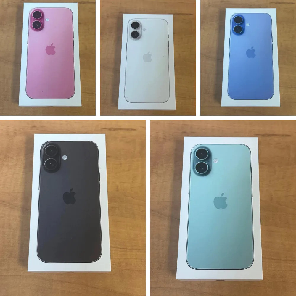 Retail Box Only for Apple iPhone 16 and 16 Plus