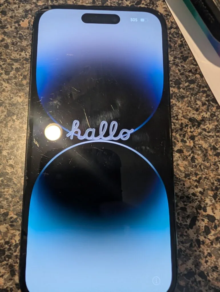 Apple iPhone 14 Pro – 128 GB – Space Black (Unlocked), Used