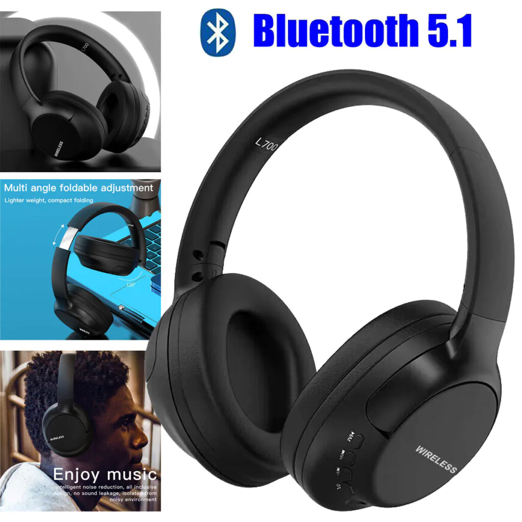 Wireless Headphone Bluetooth Headset +Mic For Apple iPhone 17 Pro Max 17e 16e 15