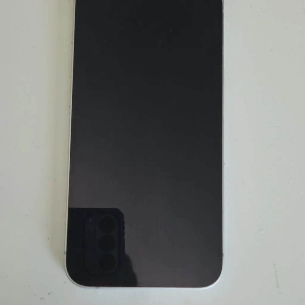 Apple iPhone 16e 128GB White Smartphone 12MP Camera Open Box